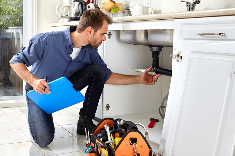 safety in workplace plumber working